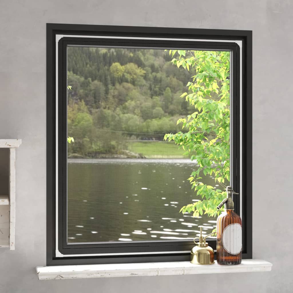 Fenster-Fliegengitter Magnetisch 120x140cm – Weiß