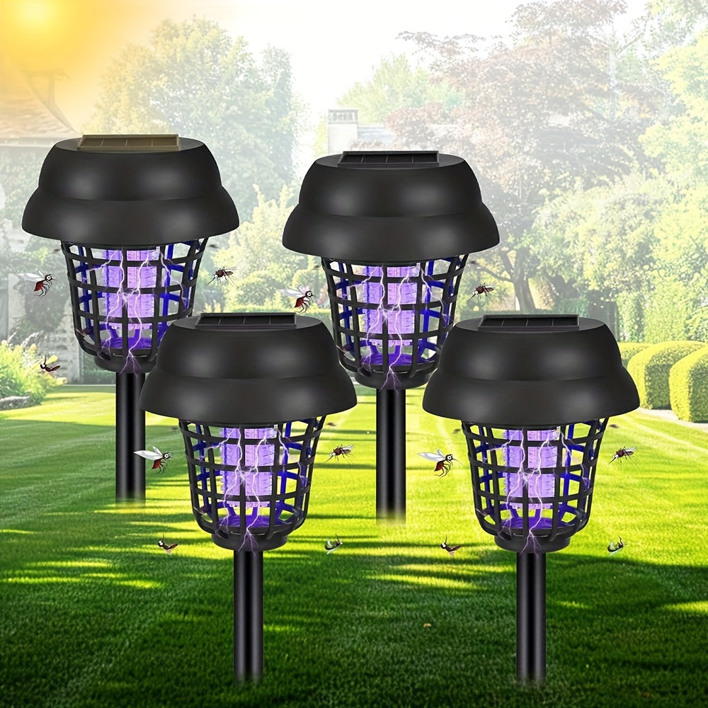 Solar-UV-Insektenlampen 4er-Set