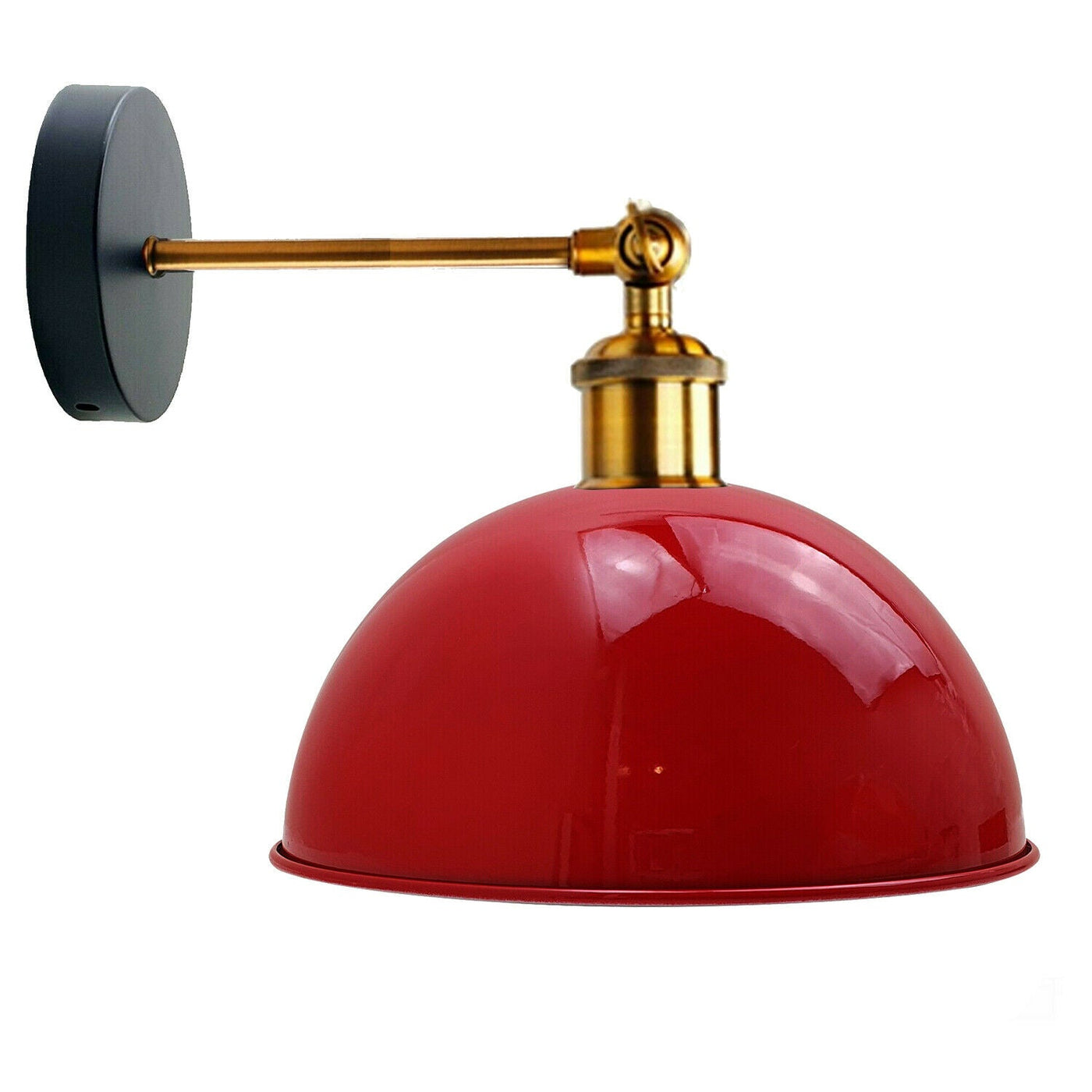Wandleuchte modern, Metall-Kuppel