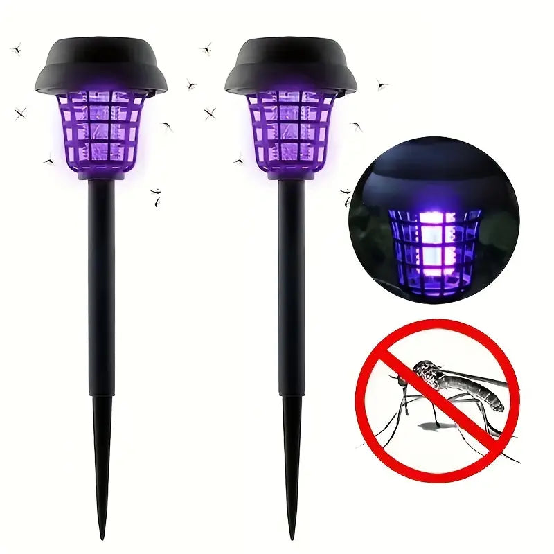 Solar-Mückenkiller-Set 2er-Pack